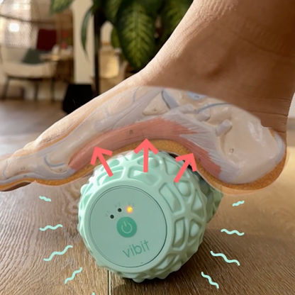 Vibit ROLL - Portable Vibrating Massage Roller — photo 15