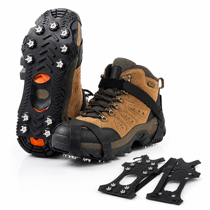 11-Spike Stainless Steel Ice Cleats for Shoes and Boots (Pair) — photo 4