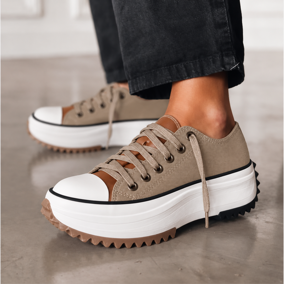 Women's Comfort Sneakers with Arch Support – Cushioned Everyday Sneakers with Heel Support, 3 Colours, EU 35–43 – Parsha — photo 4