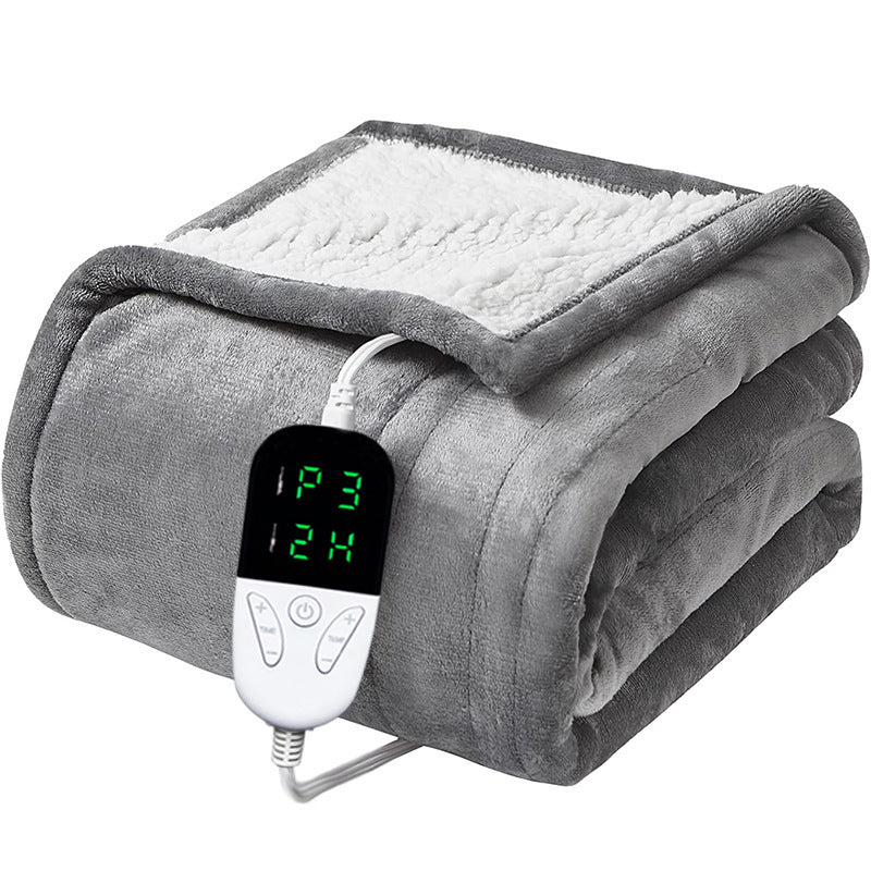 Electric Heated Blanket with Digital Controller for Bedroom — photo 3