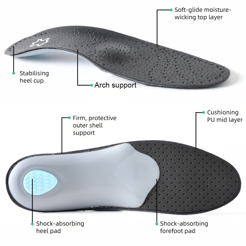 Premium Arch Support Insoles - Orthopaedic Foot Pain Relief for Any Shoe — photo 4