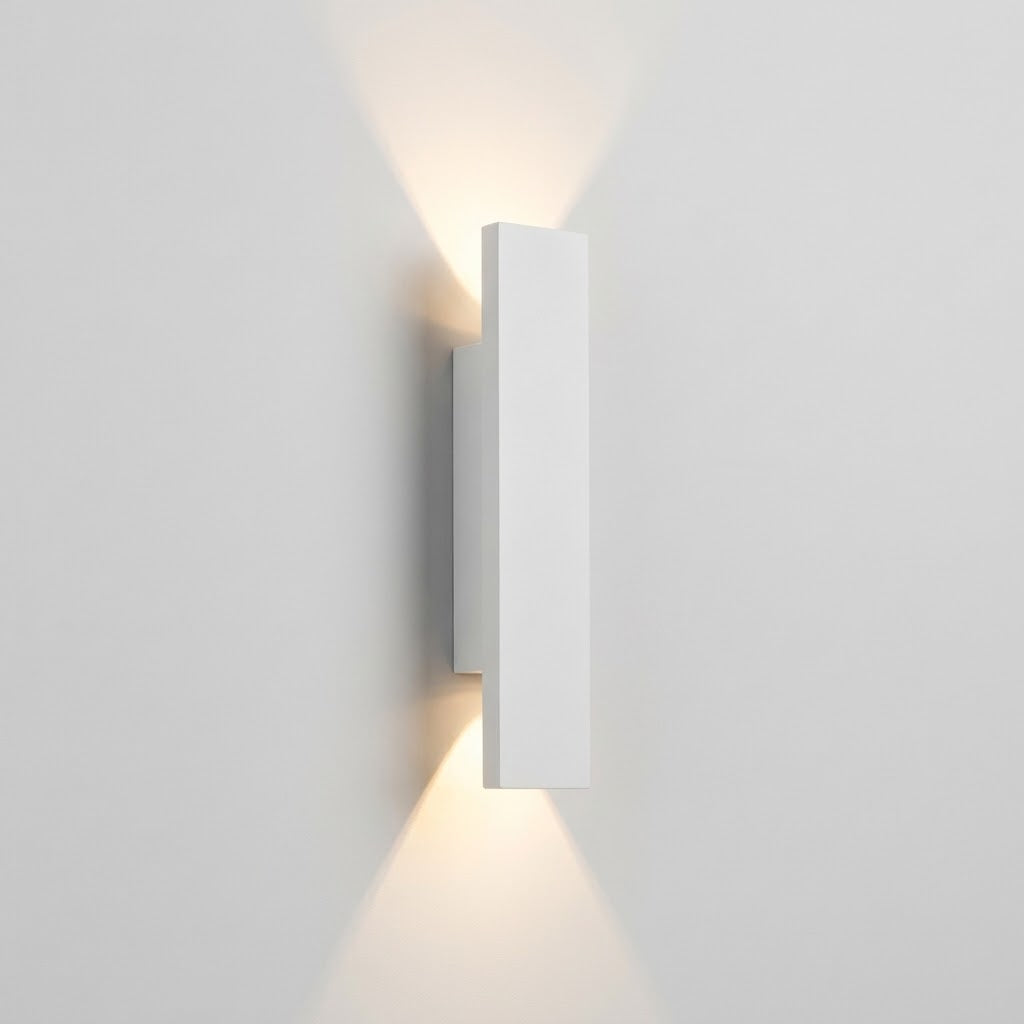 LED Outdoor Wall Light Up & Down, IP65, Aluminium, Black/White, 10–41 cm — photo 9