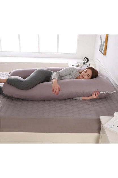 Body Pillow – Ergonomic Support, Removable Cover — photo 1