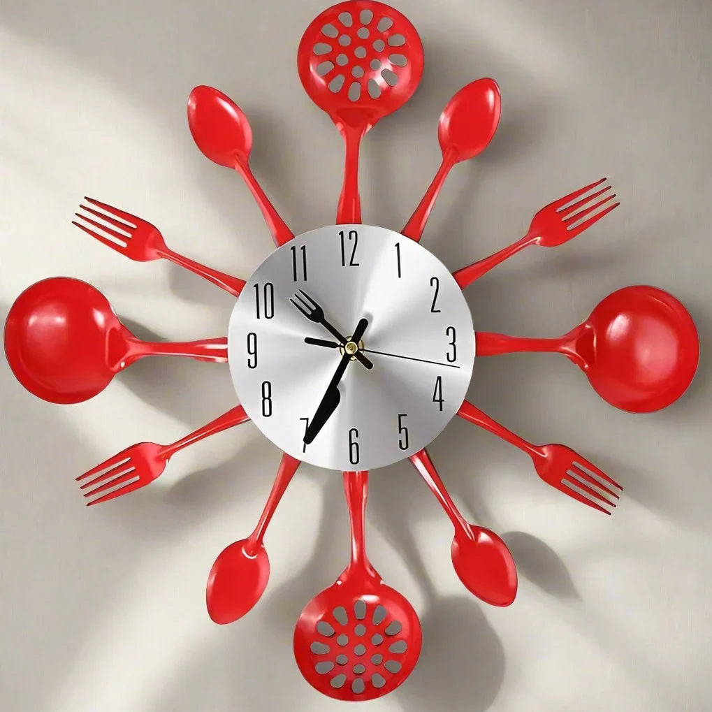Wall Clock | Bold Round Design & Silent Quartz Movement — photo 2