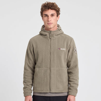 Men's Windproof Hooded Fleece Jacket for Walking & Hiking — photo 24