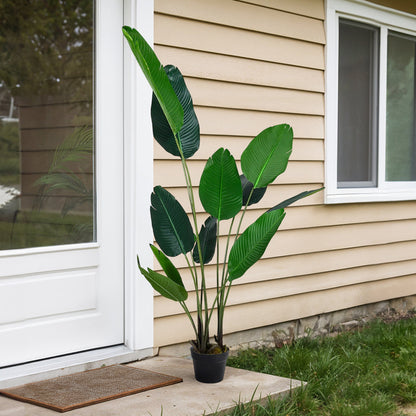Artificial Plants Banana Leaf Tree with Pot — photo 1