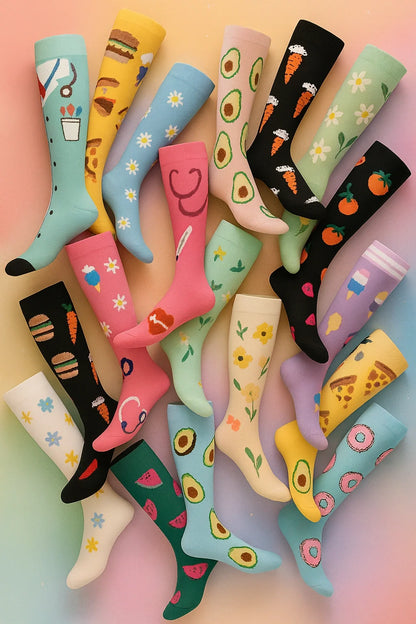 ErgiloColor - Joyful 6-Pack Compression Socks — photo 57