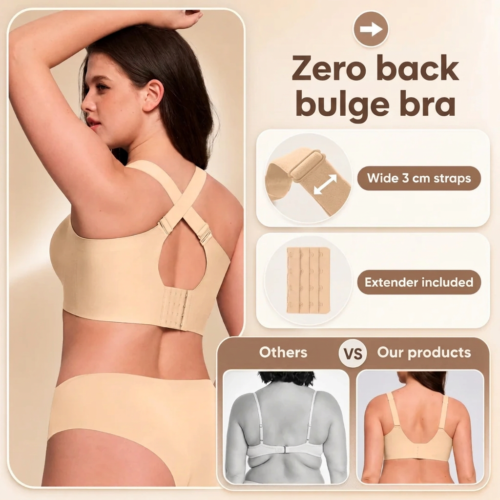 Wireless Women's Bra, Comfort Fit, Invisible Second-Skin Feel — photo 3