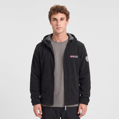 Men's Windproof Hooded Fleece Jacket for Walking & Hiking — photo 16