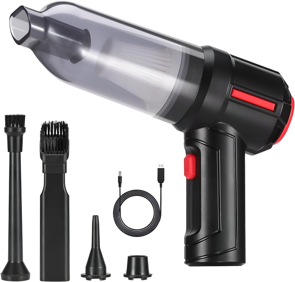 Rechargeable Mini Handheld Vacuum (6000Pa) — photo 1