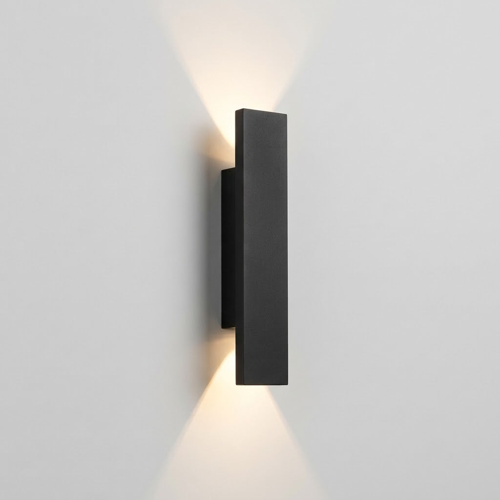 LED Outdoor Wall Light Up & Down, IP65, Aluminium, Black/White, 10–41 cm — photo 8