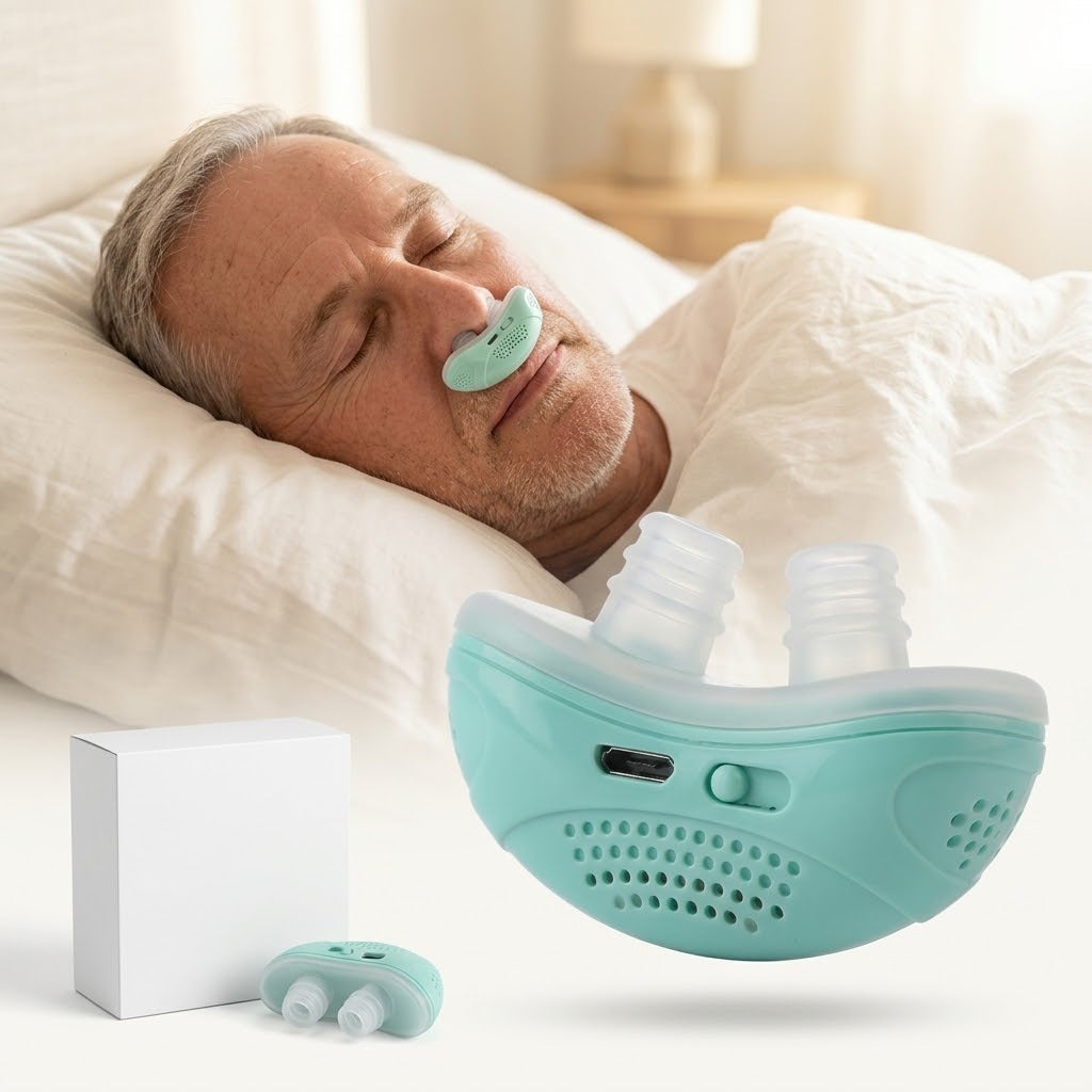 Mini Electric Anti-Snoring Device for the Nose – Mask-Free, USB Rechargeable — photo 1