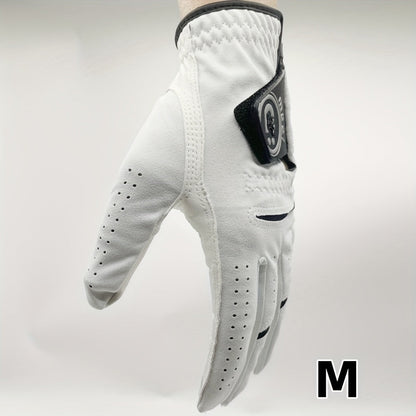 Left Hand Golf Glove in Soft Sheepskin Leather with Anti Slip Grip and Breathable Comfortable Fit — photo 3
