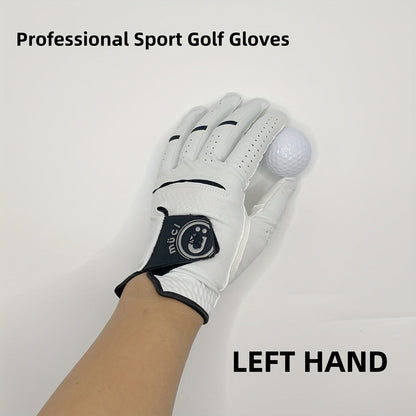 Left Hand Golf Glove in Soft Sheepskin Leather with Anti Slip Grip and Breathable Comfortable Fit — photo 9