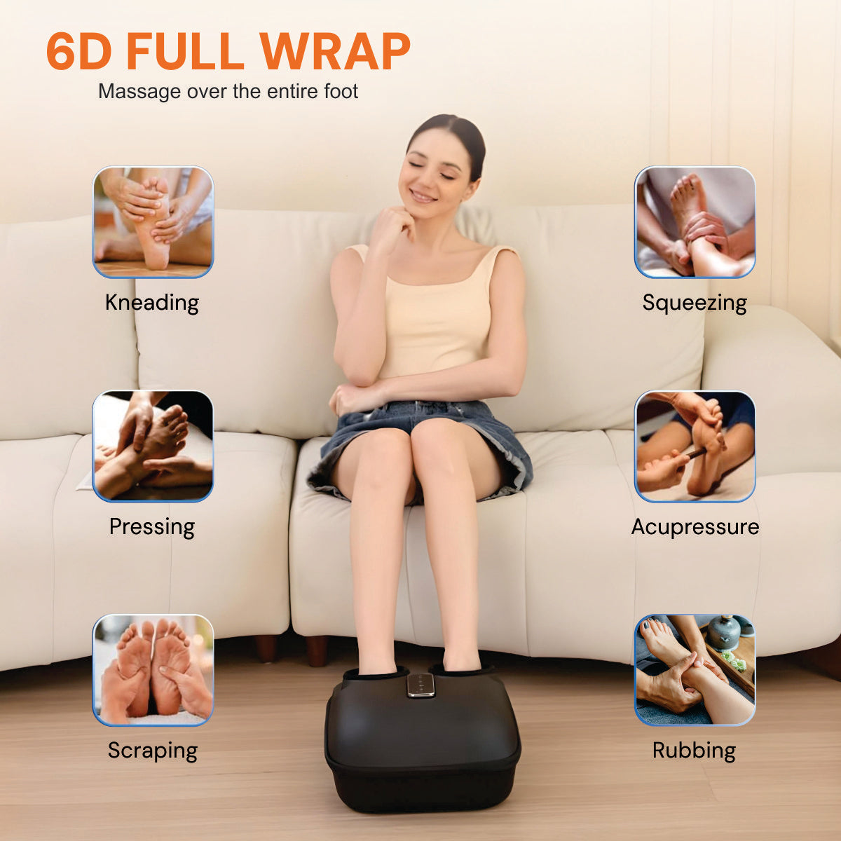 Shiatsu Foot Massager | Deep Relaxation for Tired Feet — photo 5