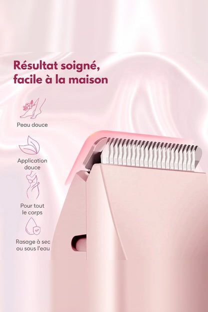 Intimate Electric Razor – Cordless, Two Interchangeable Heads, Waterproof — photo 4