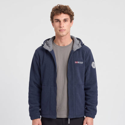 Men's Windproof Hooded Fleece Jacket for Walking & Hiking — photo 27