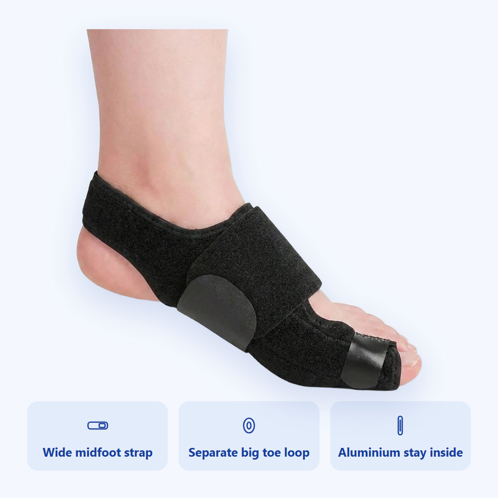 Big Toe Support Wrap - Soft Neoprene Pair for Both Feet — photo 3