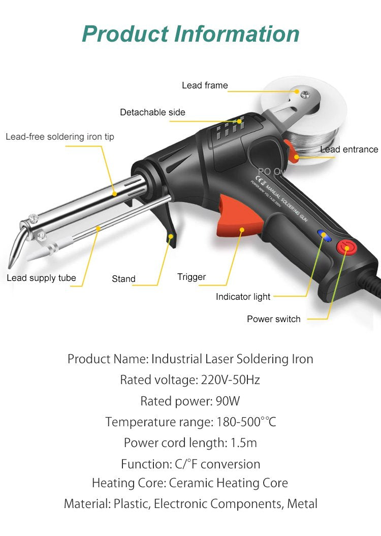 Lightweight Handheld Welding and Cutting Tool with 20-Second Heat-Up — photo 8