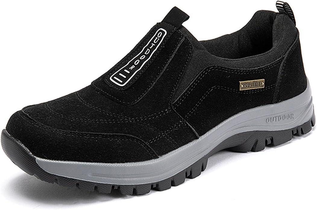 All-Day Comfort, Lace-Free Orthopedic Shoes Wide Toe Box, Non-Slip Grip