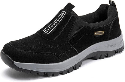 All-Day Comfort, Lace-Free Orthopedic Shoes Wide Toe Box, Non-Slip Grip