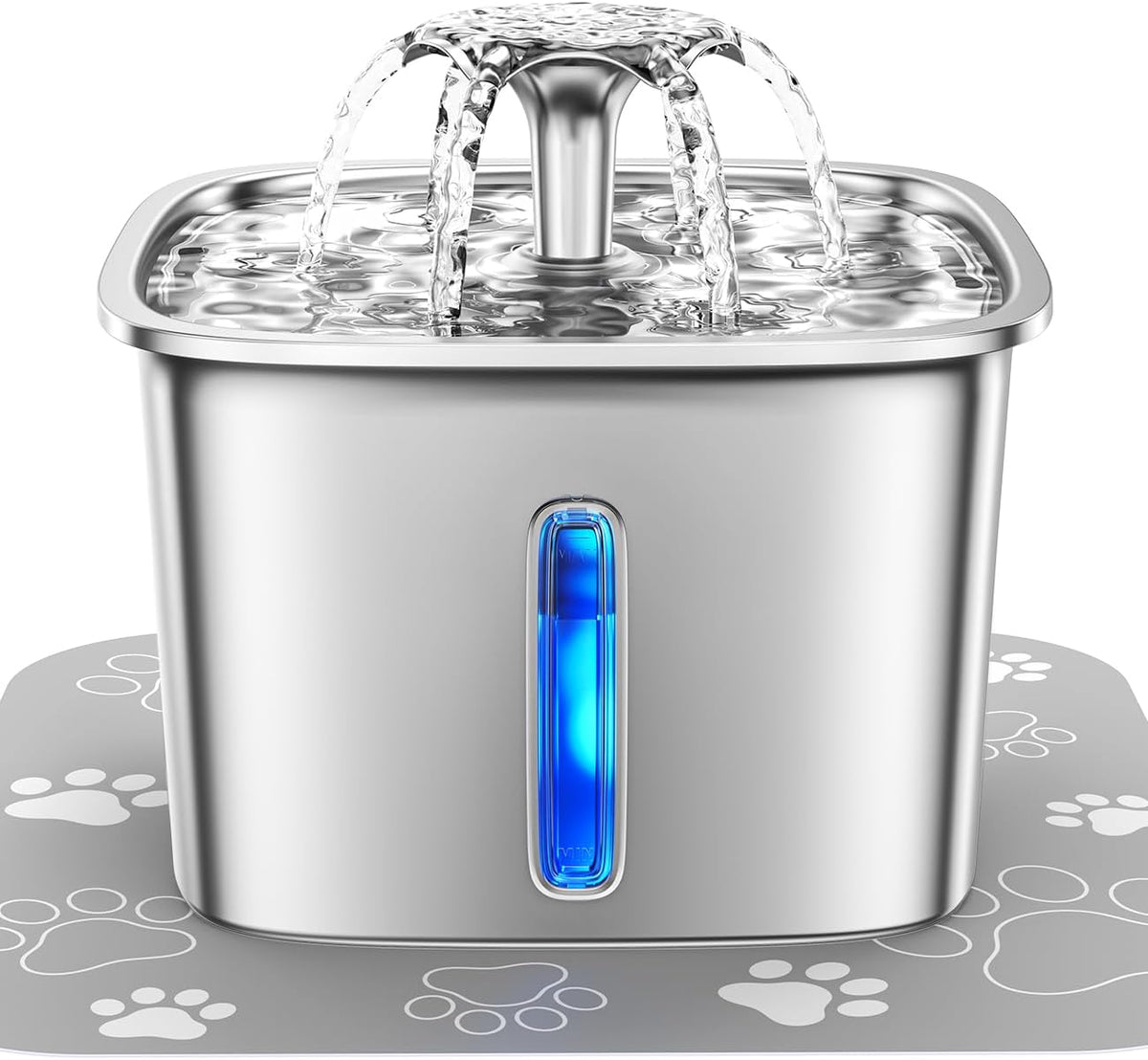 Stainless Steel Cat Water Fountain — photo 1