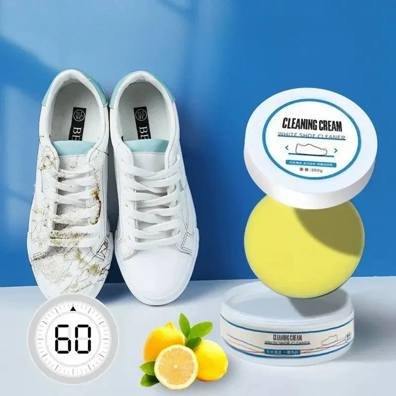 Shoe Cleaner | Water-Free Stain Remover & Protective Barrier | With Sponge — photo 1