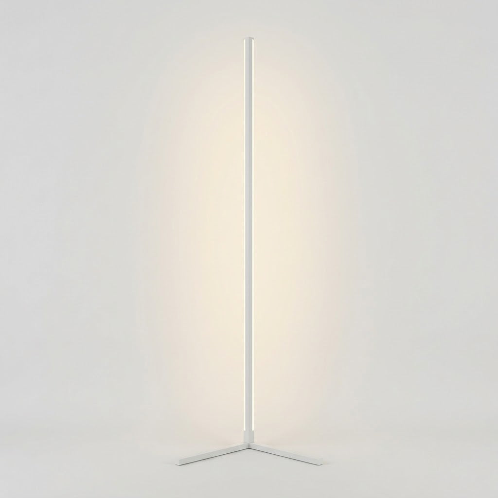 142 cm LED Corner Floor Lamp, Dimmable, 3 Light Colours, with Remote Control — photo 7