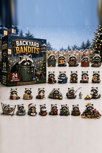 Raccoon Advent Calendar 2026 – 24 Collectible Figures — photo 1