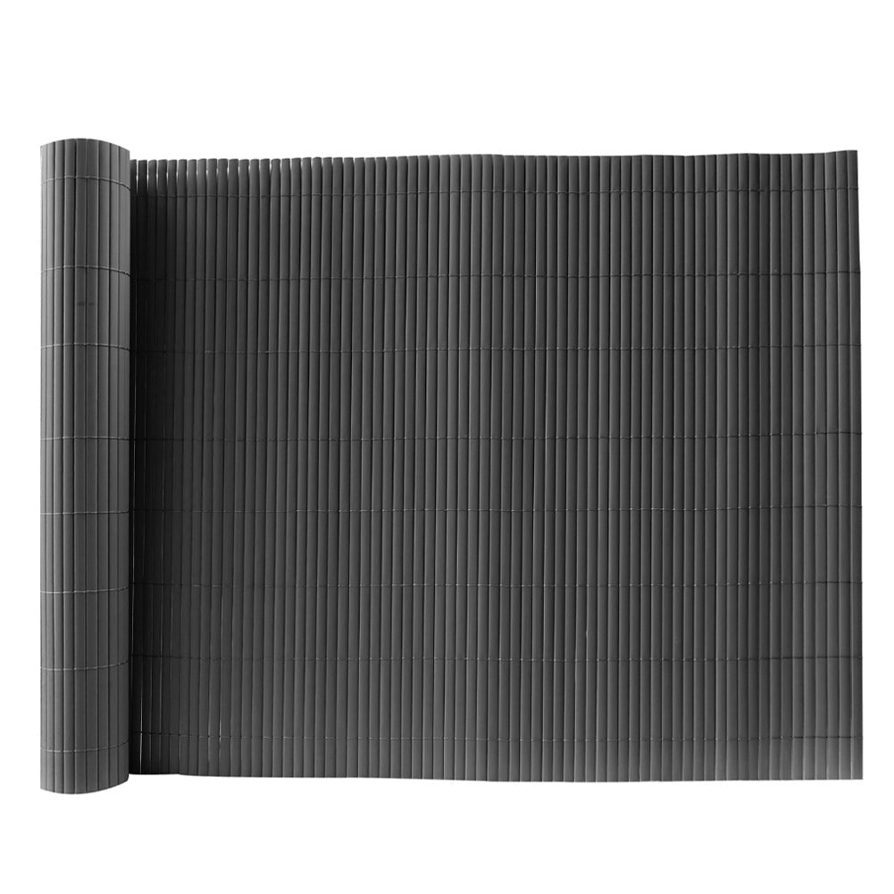 Dark Grey Garden Fence Outdoor Privacy Screen — photo 5