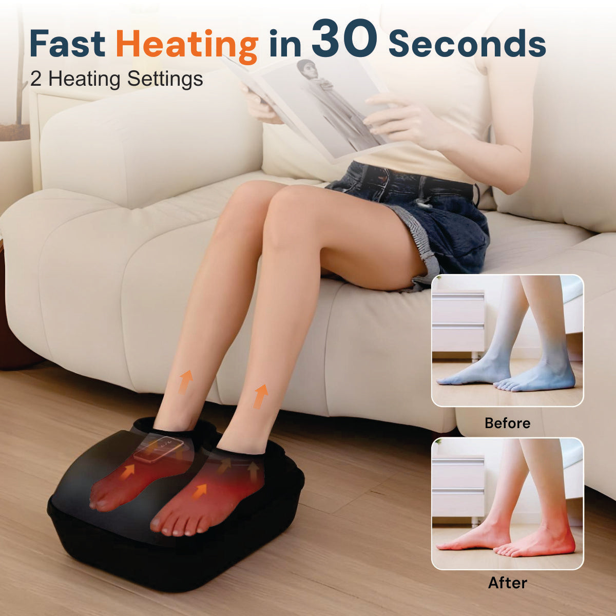 Shiatsu Foot Massager | Deep Relaxation for Tired Feet — photo 6