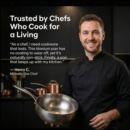 Pure Titanium Frying Pan — photo 2
