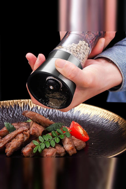 Dual Salt and Pepper Grinder – Two Ceramic Burrs in One Mill — photo 2