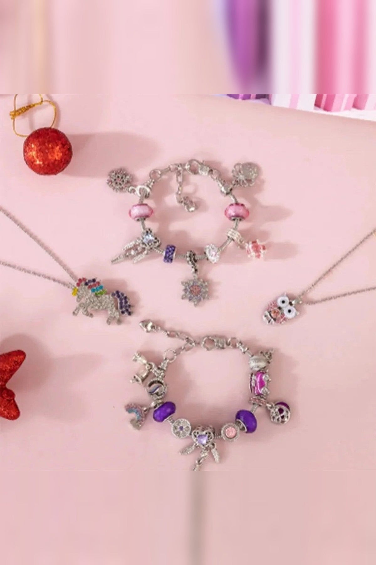 Charm Bracelet Advent Collection – Crystal, Metal and Pearls — photo 4