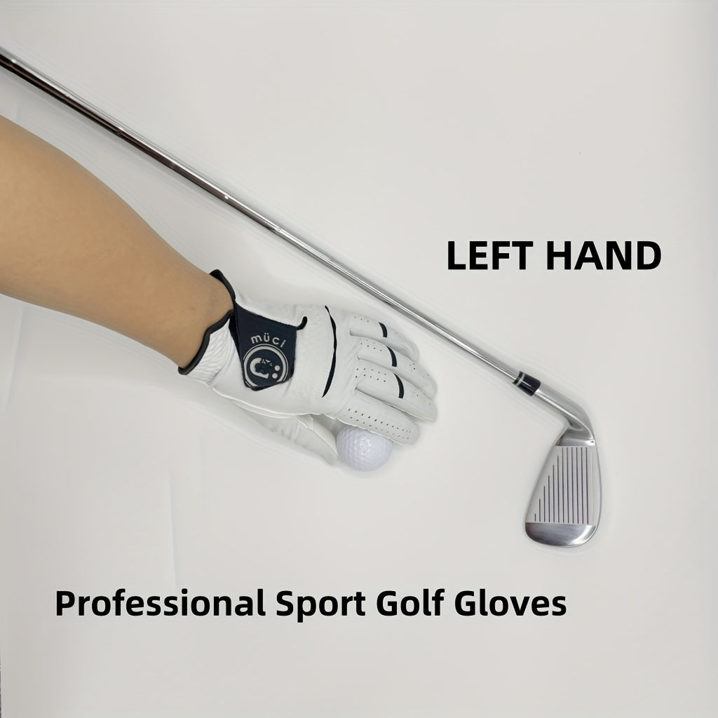Left Hand Golf Glove in Soft Sheepskin Leather with Anti Slip Grip and Breathable Comfortable Fit — photo 12
