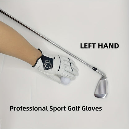 Left Hand Golf Glove in Soft Sheepskin Leather with Anti Slip Grip and Breathable Comfortable Fit — photo 12