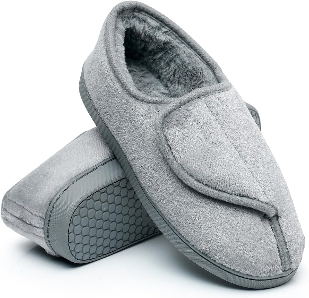 Unisex Orthopaedic Memory Foam Diabetic Slippers - Safe Home Comfort — photo 1