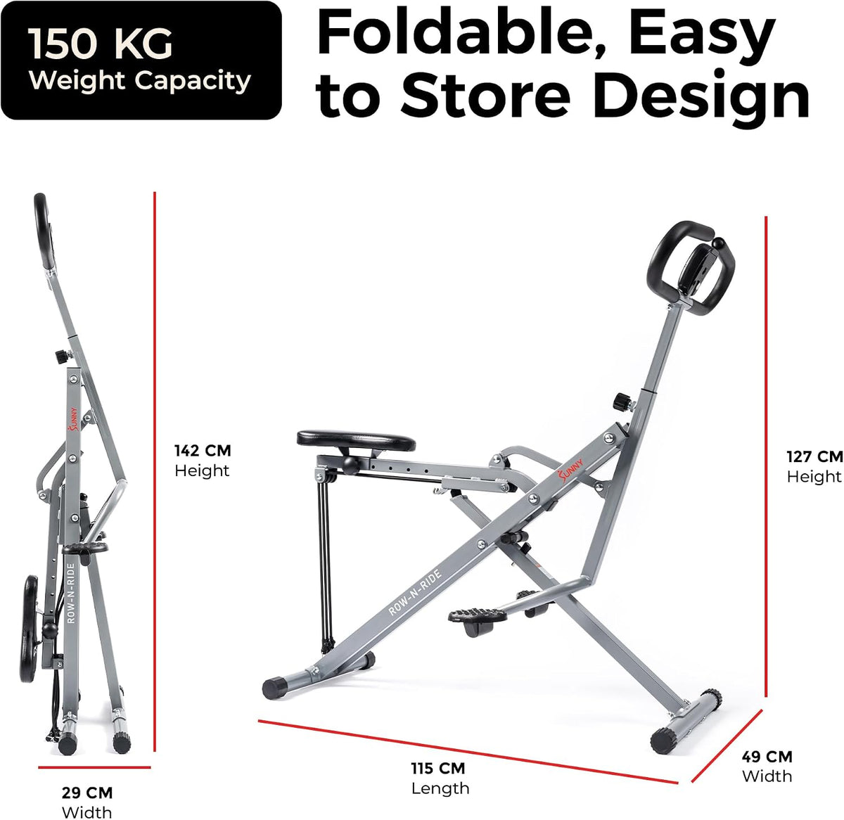 Row-N-Ride Squat Trainer — photo 13