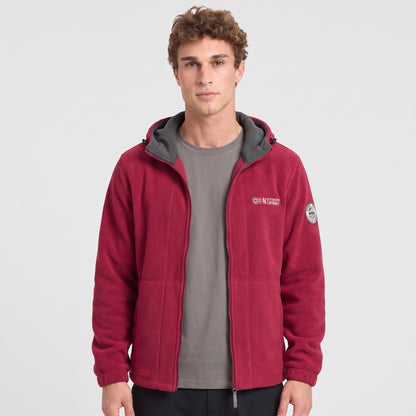 Men's Windproof Hooded Fleece Jacket for Walking & Hiking — photo 21