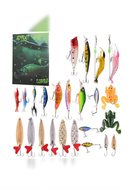 Fishing Advent Calendar – 24 Lures, Spinners and Soft Baits — photo 5