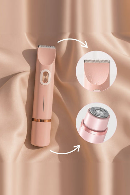 Intimate Electric Razor – Cordless, Two Interchangeable Heads, Waterproof — photo 1