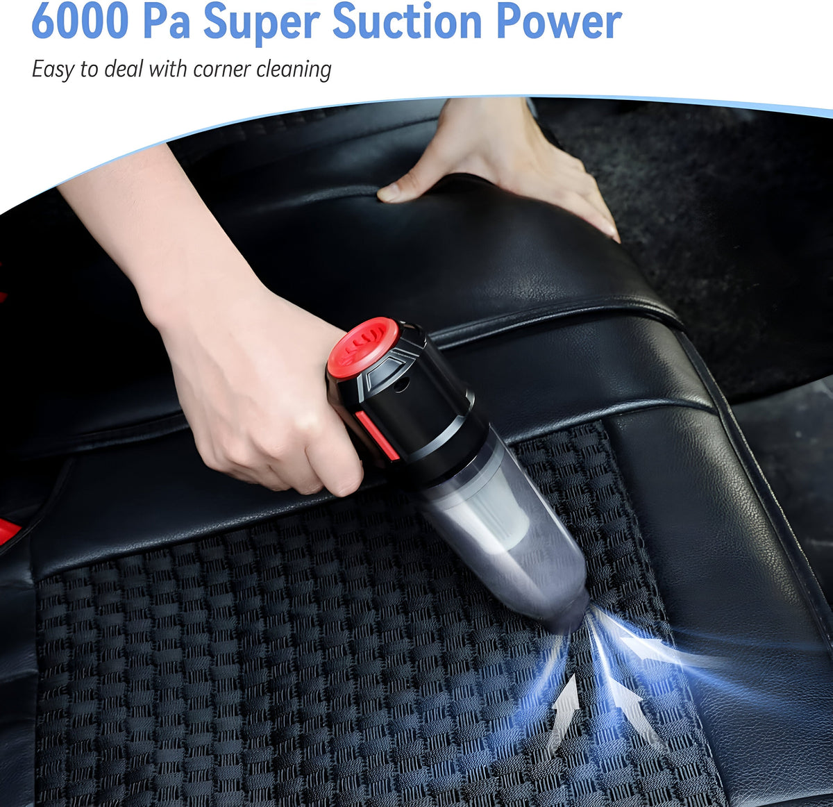 Rechargeable Mini Handheld Vacuum (6000Pa) — photo 4