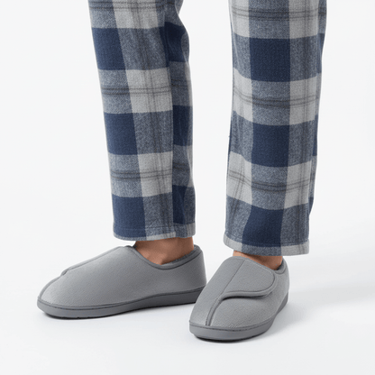 Unisex Orthopaedic Memory Foam Diabetic Slippers - Safe Home Comfort — photo 5