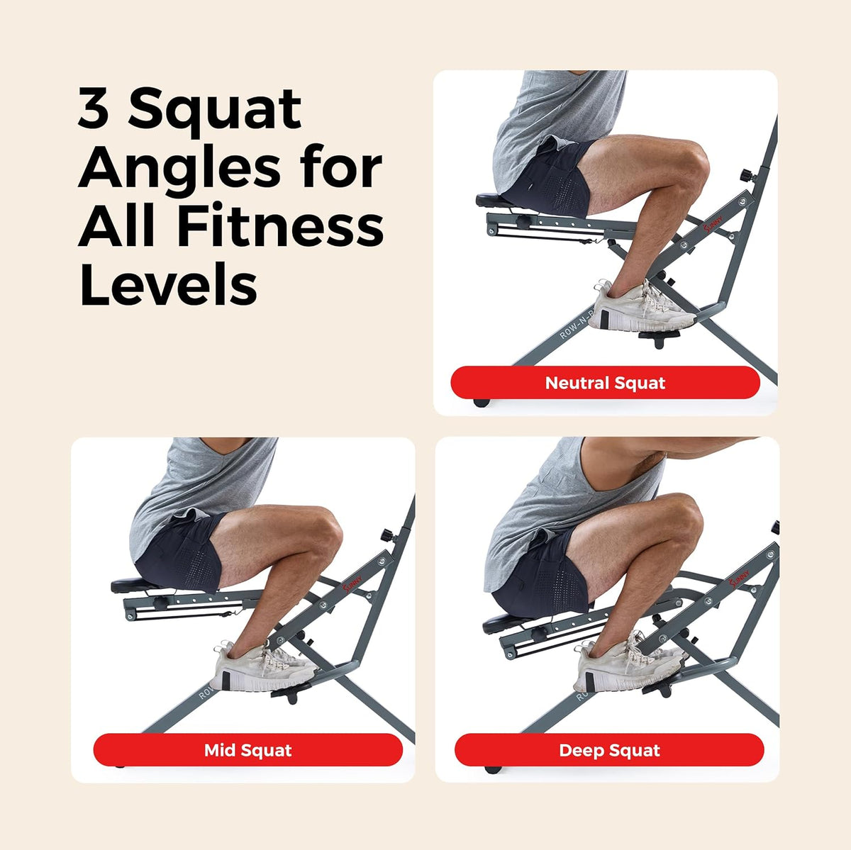 Row-N-Ride Squat Trainer — photo 7