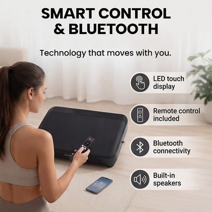 Bliss - Beyond Vibration Plate Exercise Machine - 99 Speeds, Bluetooth, 400 lb Capacity — photo 4