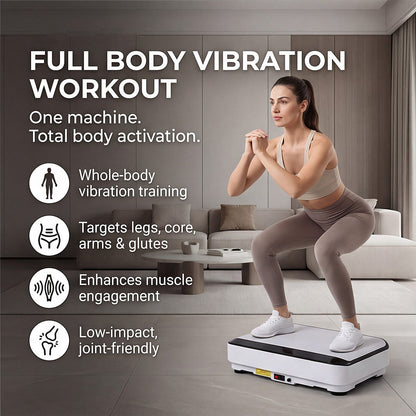 Bliss - Beyond Vibration Plate Exercise Machine - 99 Speeds, Bluetooth, 400 lb Capacity — photo 15
