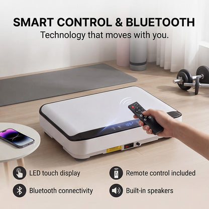 Bliss - Beyond Vibration Plate Exercise Machine - 99 Speeds, Bluetooth, 400 lb Capacity — photo 18