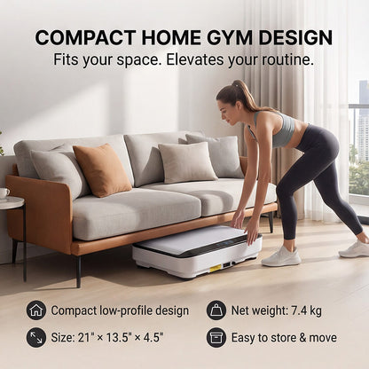 Bliss - Beyond Vibration Plate Exercise Machine - 99 Speeds, Bluetooth, 400 lb Capacity — photo 20