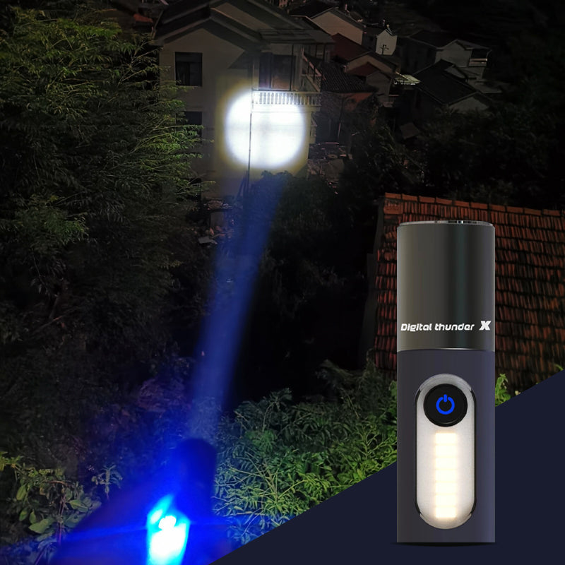 PowerBeam Zoomable LED Torch — Wide Floodlight & Focused Spotlight — photo 1