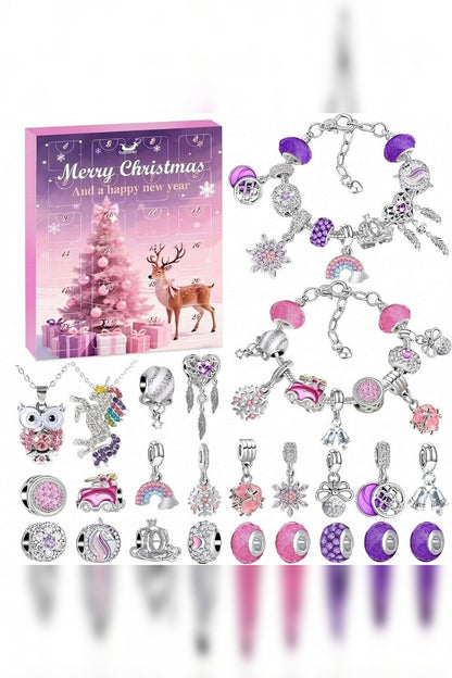 Charm Bracelet Advent Collection – Crystal, Metal and Pearls — photo 2